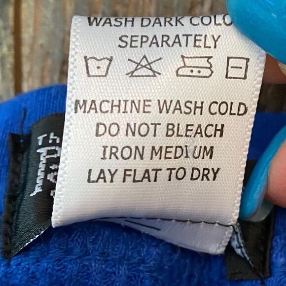 The Pajama Gram Sz M Royal Blue Hootie Owl Cotton Drawstring Pajama Bottoms - Picture 6 of 6